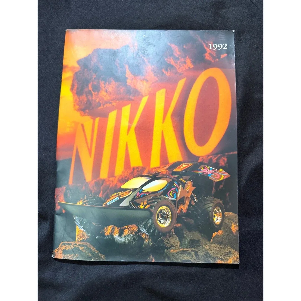 Vintage 1992 Nikko RC Car Catalog Radio Control Toy Collector Guide USA-1 Bubba
